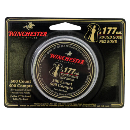 Winchester .177 Cal. Round Nose Pellets