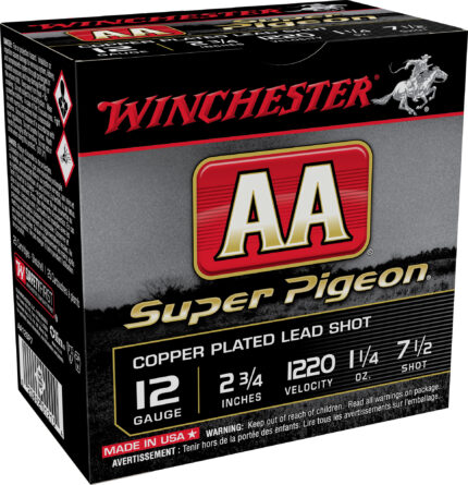Winchester AA 12 Gauge 1 1/4 oz 2.75" Shotgun Ammunition