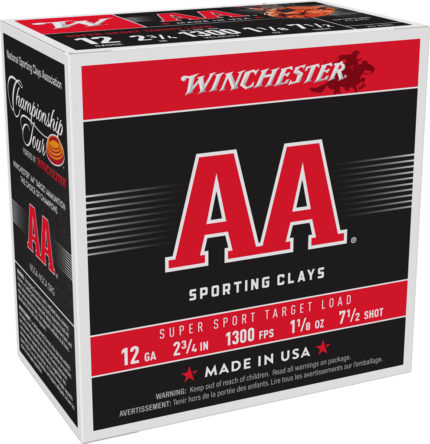 Winchester AA 12 Gauge 1 1/8 oz 2 3/4 in Shotgun Ammunition