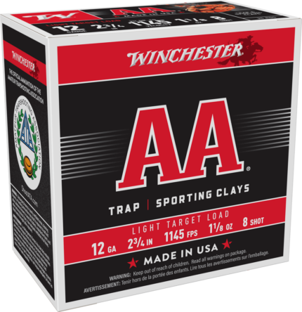 Winchester AA 12 Gauge 1 1/8 oz 2.75" 1145 ft/s Shotgun Ammunition