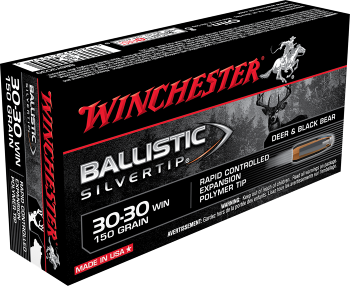 Winchester Ballistic Silvertip .30-30 Winchester 150 grain Centerfire Rifle Ammunition