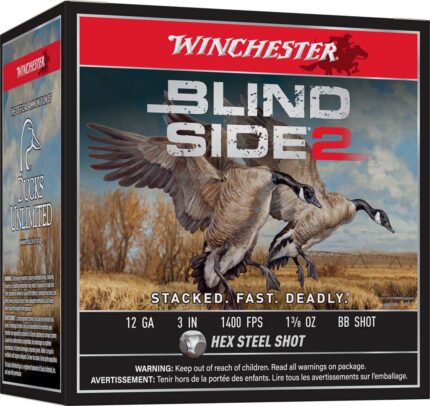 Winchester Blind Side 2 12 Gauge 1 3/8 oz 3'' Shotgun Ammunition
