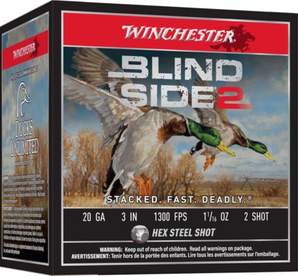 Winchester Blind Slide 2 20 Gauge 1.06 oz 3in Shotgun Ammunition