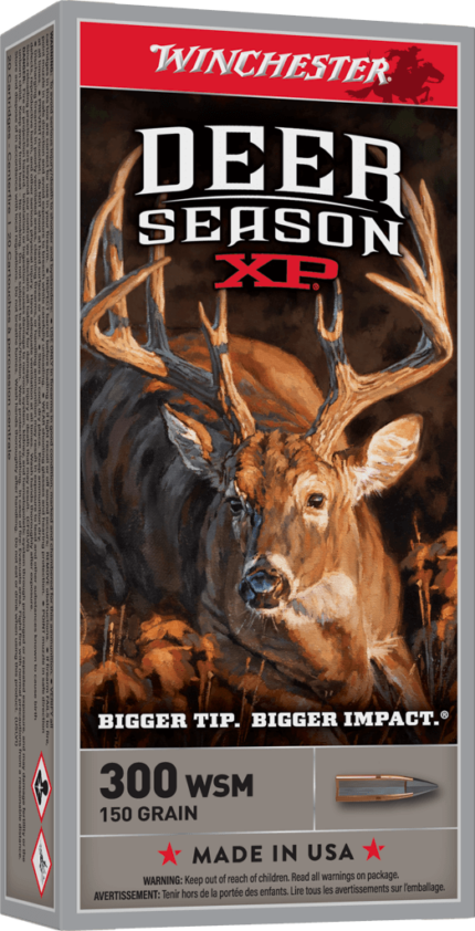Winchester Deer Season XP .300 Winchester Short Magnum 150 grain Extreme Point Polymer Tip Centerfire Rifle Ammunition
