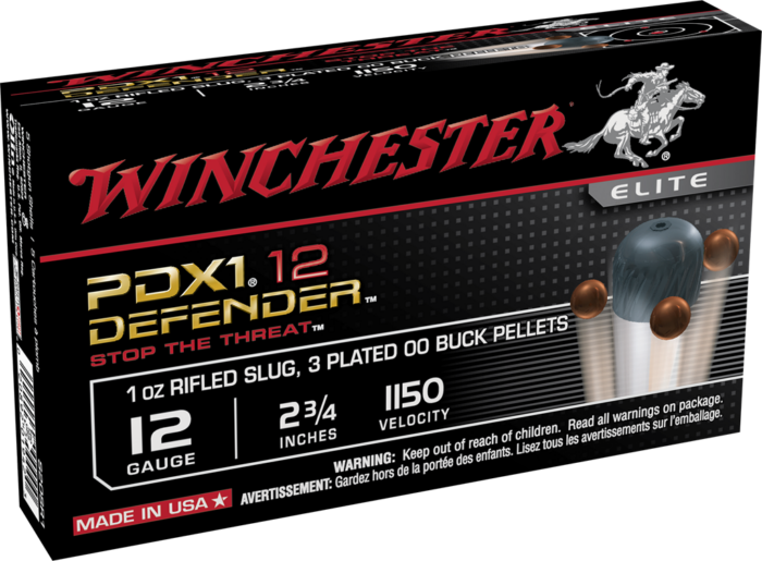 Winchester Defender Shotshell 12 Gauge 1 oz 2.75" Shotgun Buckshot Ammunition