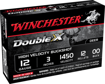 Winchester Double X 12 Gauge 12 Pellets 3" Shotgun Buckshot Ammunition