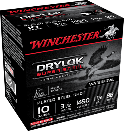 Winchester Drylok Super Steel 10 Gauge 1 3/8 oz 3.5" Shotgun Ammunition