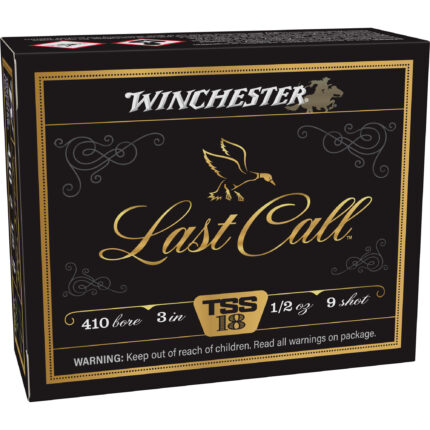 Winchester Last Call Tss 410 3" 1/2oz #9 10rd 10bx/cs