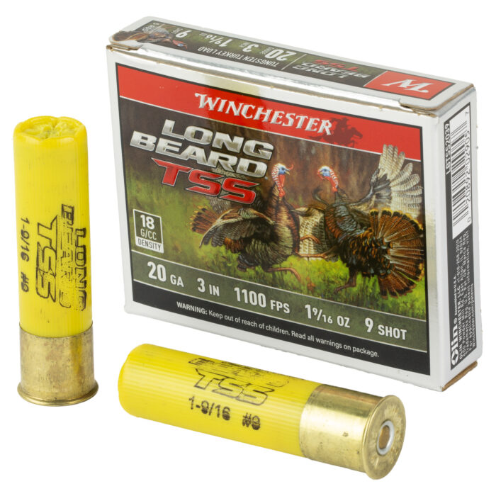 Winchester Long Beard Tss 20ga 3" 1-9/16oz #9 5rd 10bx/cs