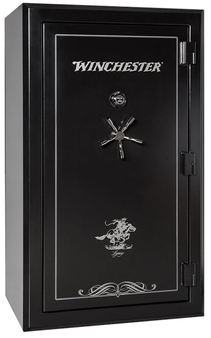 Winchester Safes Legacy 53 Electronic Entry Black Powder Coat 10 Gauge Steel Ho SECWINL53BKE