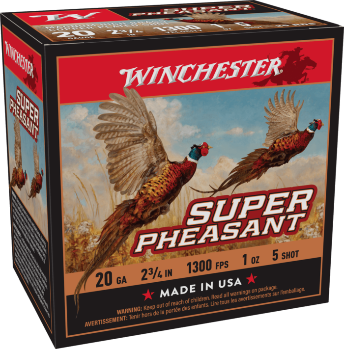 Winchester Super Pheasant 20 Gauge 1 oz 2.75" Shotgun Ammunition