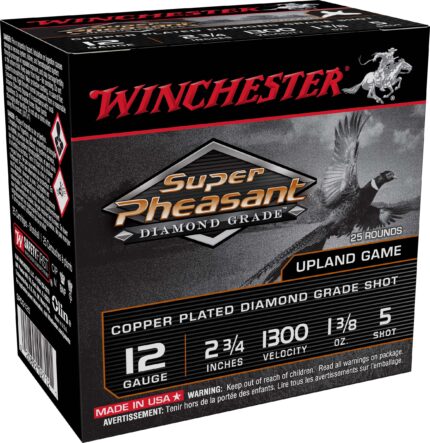 Winchester Super Pheasant Diamond Grade 12 Gauge 1 oz 2.75'' #5 Shotgun Ammunition