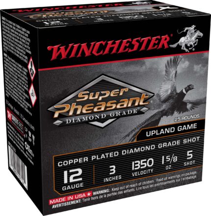 Winchester Super Pheasant Diamond Grade 12 Gauge 1.625 oz 3'' #5 Shotgun Ammunition