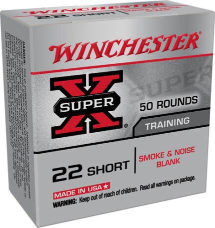 Winchester Super-X .22 Short 0 grains Blank Blanks Ammunition