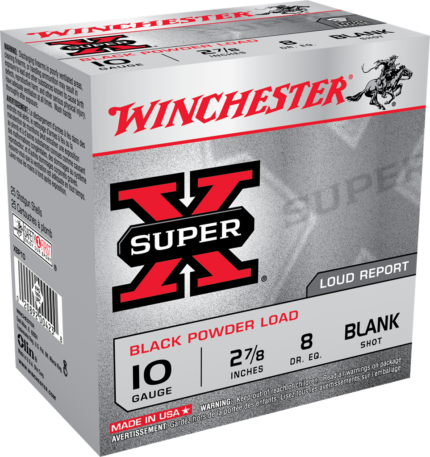 Winchester Super-X Shotshell 10 Gauge 0 oz 2.875" Blanks Ammunition