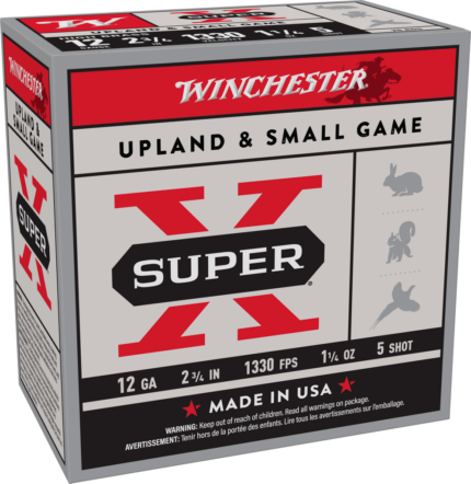 Winchester Super-X Shotshell 12 Gauge 1 1/4 oz 2 3/4 in Shotgun Ammunition