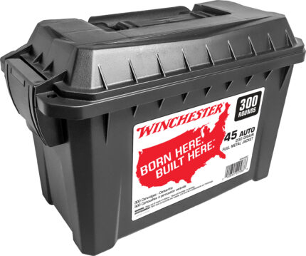 Winchester USA Handgun .45 ACP 230 grain Full Metal Jacket Centerfire Pistol Ammunition