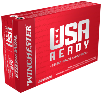 Winchester USA Ready .223 Remington 62 grain Open Tip Centerfire Rifle Ammunition