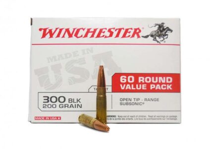 Winchester Win Ammo USA .300 Aac Blackout 200gr. Fmj