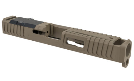 Zaffiri Precision ZPS.B.17.FDE ZPS.IBS Custom Slide Fits Glock 17 Gen 3 Flat Dar