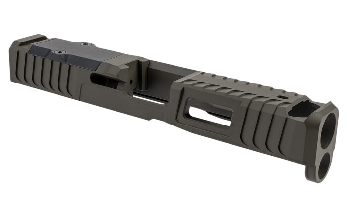 Zaffiri Precision ZPS.B.19.G5.OD ZPS.IBS Custom Slide Fits Glock 19 Gen 5 OD Gre